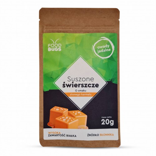 słony karmel świerszcze